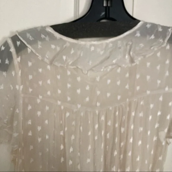 Button-down See-thru Coverup Midi Dress by For Love & Lemons - Picture 11 of 14